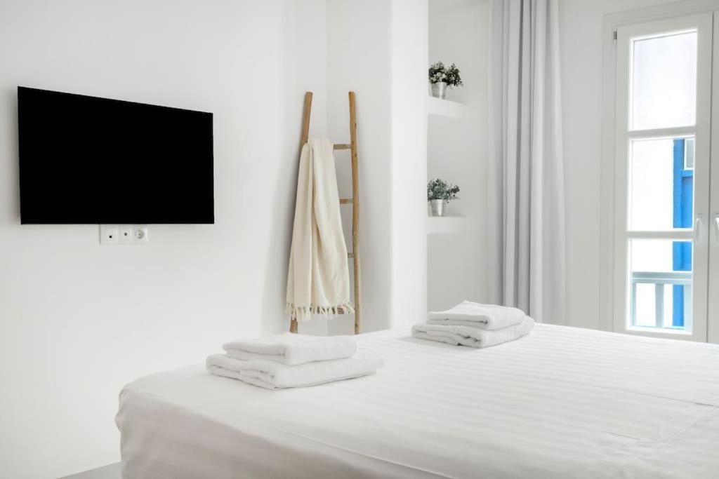 Luxury Apartment Center Of Mykonos Town - Sleeps 4 Buitenkant foto
